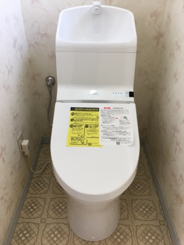 トイレ交換工事　茨城県かすみがうら市　CES967M-NW1
