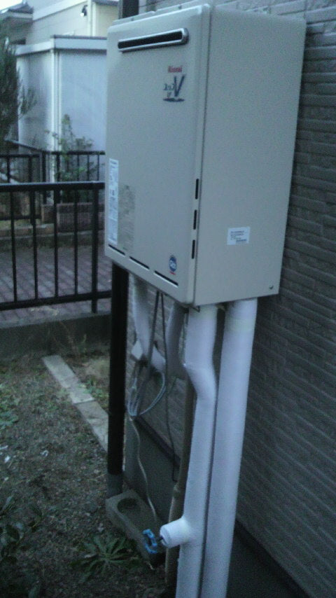 給湯器・給水・給水配管・電熱ヒーター交換工事　栃木県宇都宮市　RUF-A2003SAW-Aset13A - After