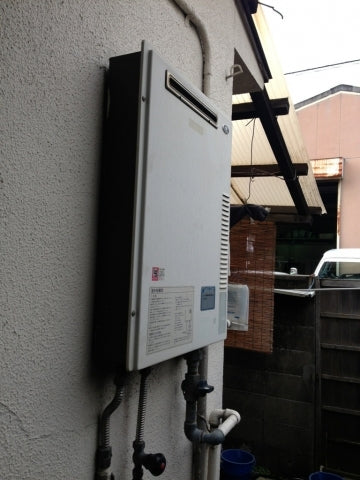給湯器交換・ガス配管交換　大阪府八尾市　GQ-1639WS-set - Before
