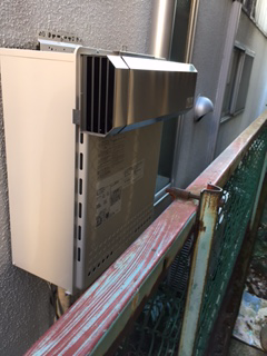 給湯器交換工事　東京都世田谷区　GT-2450SAWX-2BL-set - After