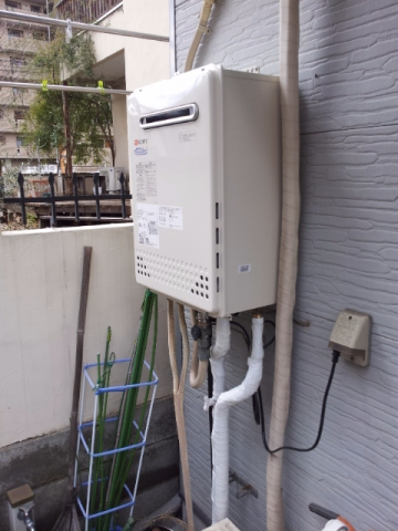 給湯器交換工事　大阪府吹田市　GT-C2052SAWX-2BL-set - After