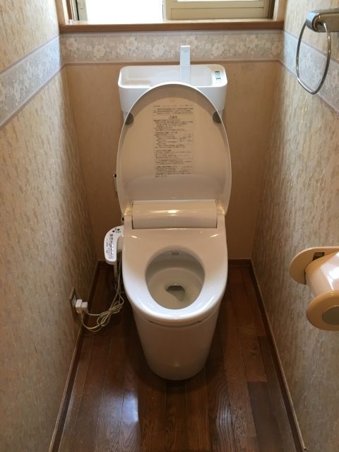 トイレ交換工事　茨城県神栖市　XCH3013WST
