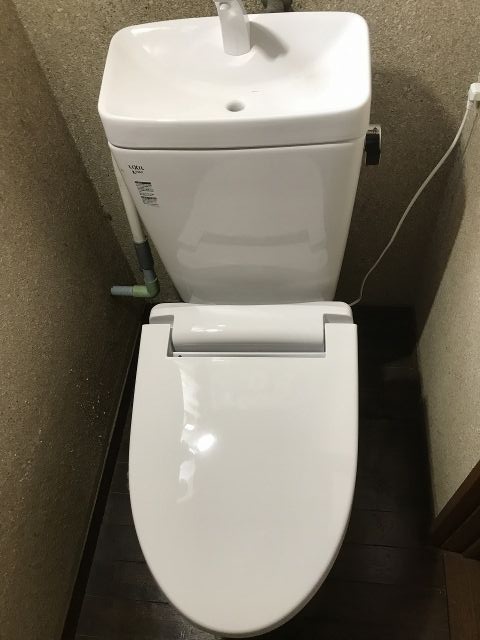 トイレ交換工事　神奈川県川崎市麻生区　BC-ZA10H-DT-ZA180H-BW1 - After