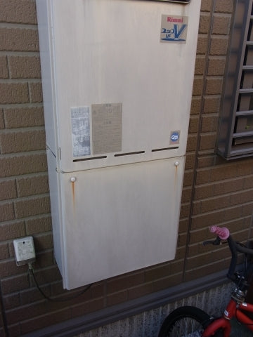 給湯器交換・ガス配管交換　東京都町田市　RUF-A2400SAW-Aset13A - Before