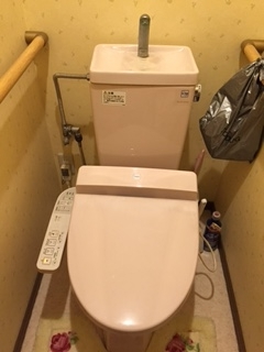 トイレ交換工事　埼玉県さいたま市岩槻区　XCH1101RWS-sale - Before