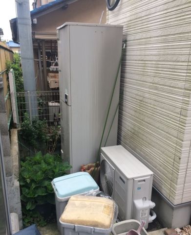 トイレ エコキュート交換工事　滋賀県大津市　SRT-S462U-set - Before
