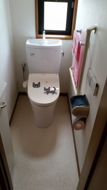 トイレ交換工事　大阪府茨木市　CS230B-SH231BA-W - After