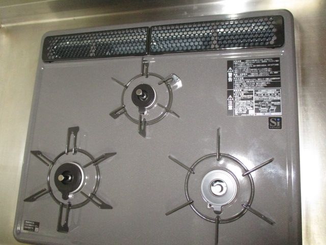 ビルトインガスコンロ 交換工事　京都府京都市伏見区　RB32AM4H2S-BW-13A - After