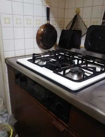 ビルトインガスコンロ 交換工事　京都府京都市伏見区　RB32AM4H2S-BW-13A - Before