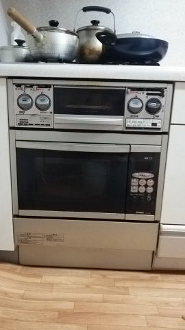 ガスコンロ交換工事　奈良県北葛城郡王寺町　RHS71W15G7R3-STW-13A - Before