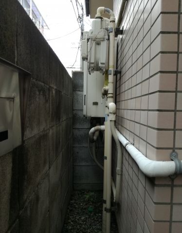 ガス給湯器交換工事　東京都葛飾区　GT-2060SAWX-BL-set-13A - Before