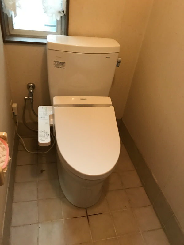 トイレ交換工事　石川県金沢市　CS230BM-SH230BA-W