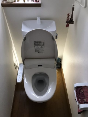 トイレ交換工事　東京都八王子市　BC-ZA10S-DT-ZA180E-BW1