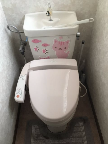 トイレ交換工事　大阪府大東市　XCH1401RWS - Before