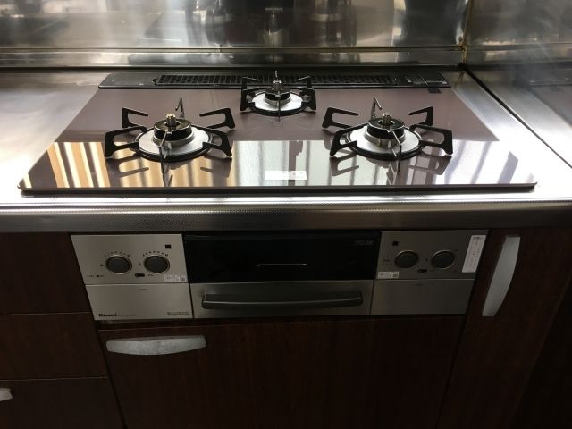 ビルトインガスコンロ交換工事　茨城県鹿嶋市　RHS71W17G26R-STW-LPG - After