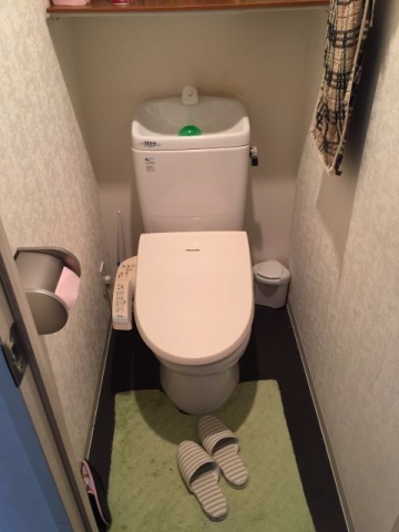 ガス給湯器 トイレ ビルトインガスコンロ レンジフード交換工事　神奈川県藤沢市　GT-C246SAWX-BL-set-13A - Before