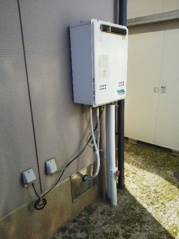 給湯器・ビルトインコンロ交換工事　福岡県行橋市　GT-C2452SAWX-2BL-set - Before