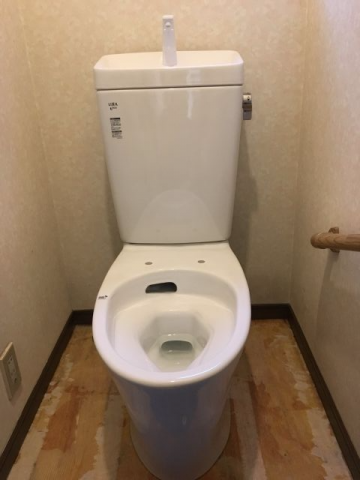 トイレ交換工事　滋賀県草津市　BC-ZA10S-DT-ZA180E-BW1 - After