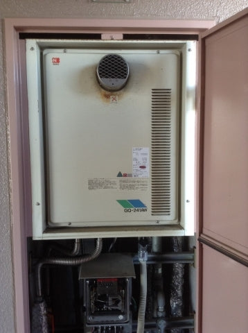 給湯器・ふろアダプタ・コンロ交換工事　大阪府大阪市鶴見区　RUJ-V2401T-A-set - Before