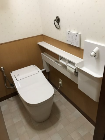 トイレ交換工事　東京都豊島区　XCH1401RWS