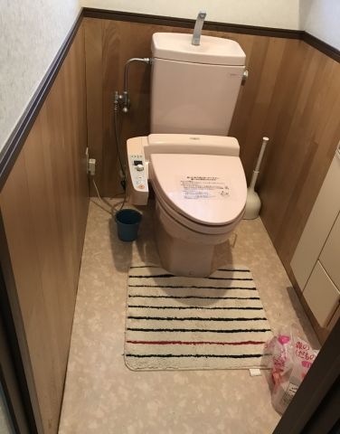 トイレ交換工事　滋賀県甲賀市　XCH1401WS - Before