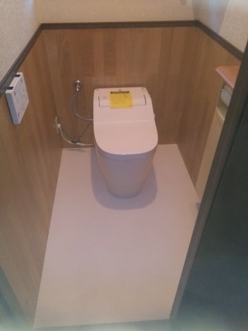 トイレ交換工事　滋賀県甲賀市　XCH1401WS - After