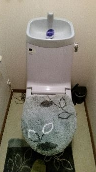 トイレ交換工事/止水栓交換え　岩手県遠野市　XCH1303 - Before