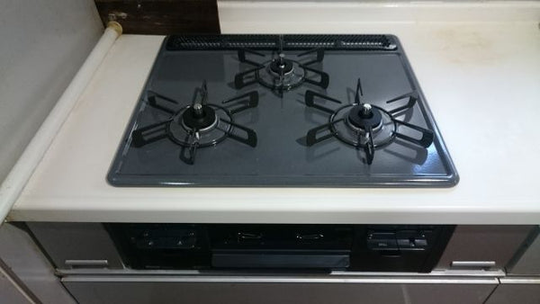ビルトインガスコンロ交換工事　神奈川県横須賀市　RS31W21H2R-BW-13A