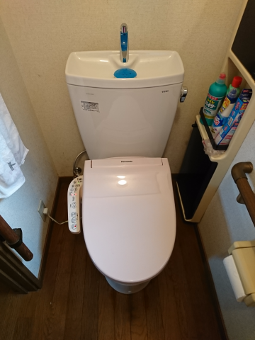 トイレ 2台交換工事　千葉県茂原市　CS230B-SH231BA-W