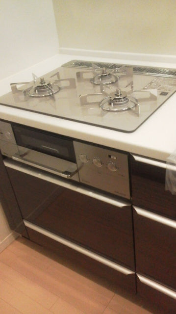 ガスコンロ交換工事　新潟県新潟市中央区　RHS31W15G22R3-STW - After