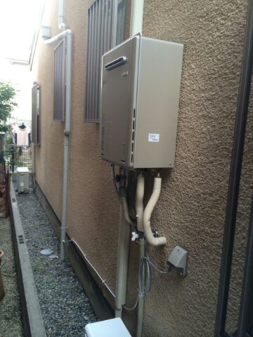 給湯器交換工事　大阪府東大阪市　RUF-E2405SAW-13A-set - After
