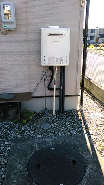 ガス給湯器交換工事　静岡県焼津市　GT-C246SAWX-BL-set-13A - After