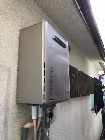 ガス給湯器交換工事　兵庫県川西市　RUF-E2405SAW-A-set-13A - After