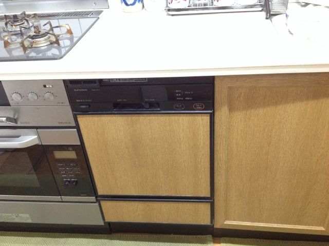 ビルトイン食洗機交換工事　茨城県つくば市　NP-45MC6T - Before