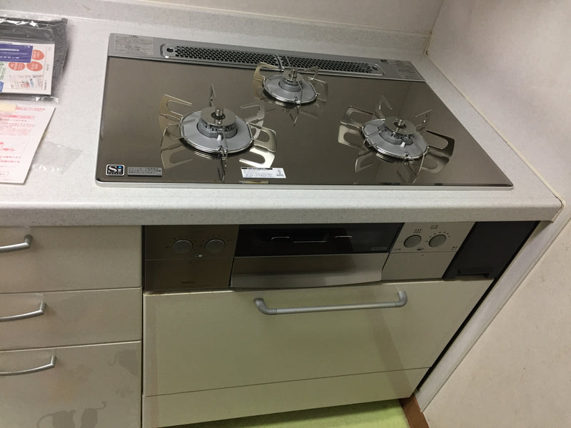 ビルトインガスコンロ交換工事　茨城県取手市　N3WR6PWASKSTES-13A - After
