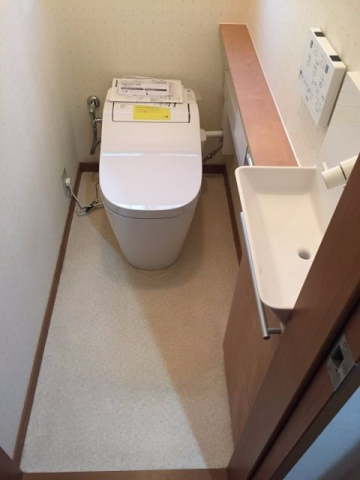 トイレ交換工事　千葉県松戸市　XGH7S-EN-R-W-M - After