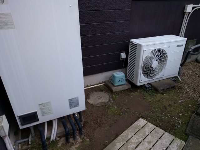 エコキュート交換工事　愛知県江南市　EQ37TSV-set - Before