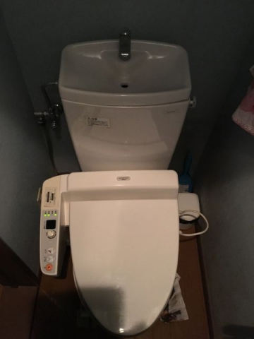 トイレ 便座交換工事　東京都品川区　XCH1401WS - Before