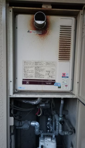 ガス給湯器交換工事　大阪府大阪市福島区　GT-2060SAWX-T-BL-set-13A - Before