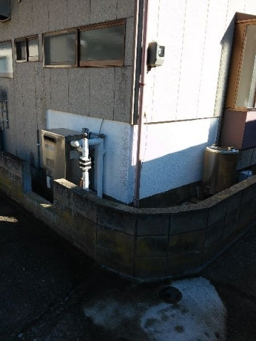 石油給湯器交換工事/逆配管工事　千葉県南房総市　UKB-NX460AP-MD - Before
