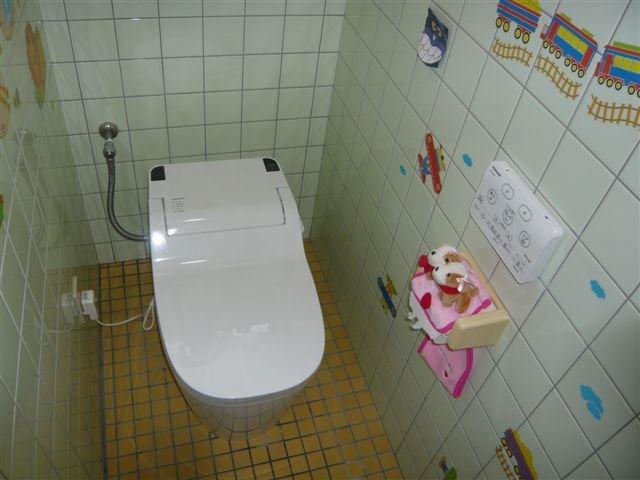 トイレ交換工事　徳島県徳島市　XCH1101RWS-sale - After