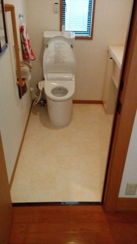 トイレ交換工事　茨城県筑西市　XCH3013WST