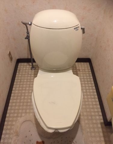 トイレ交換工事　千葉県船橋市　BC-ZA10H-120-DT-ZA150H-BN8 - Before
