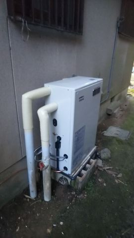 石油給湯器交換工事　奈良県宇陀市　UKB-NX460R-MD - After
