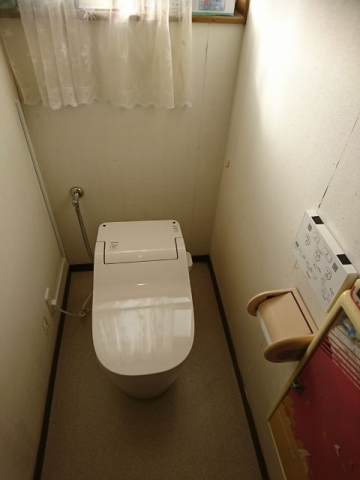 トイレ交換工事　千葉県茂原市　XCH1401RWS