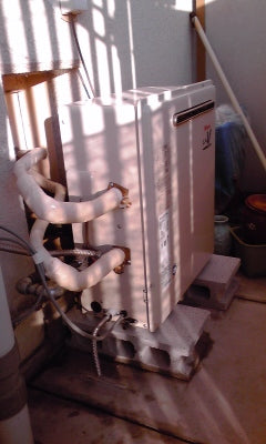 給湯器・ガス配管交換・逆配管工事　大阪府大阪市旭区　RFS-A1610SA - After