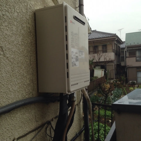 給湯器交換工事（ガス配管交換共、狭所、高所作業有り）　東京都板橋区　GT-2450SAWX-2BL-set - After