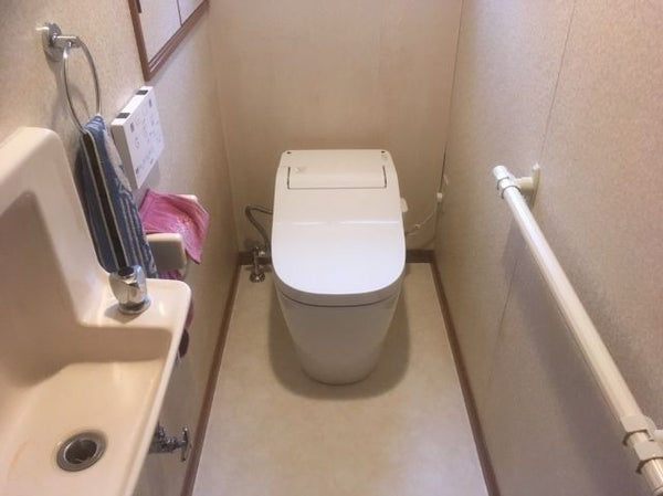 トイレ交換工事　宮城県黒川郡富谷町　XCH1401RWS
