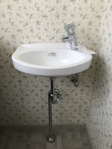 洗面化粧台交換工事　東京都八王子市　L30D-Sset #NW1 - After