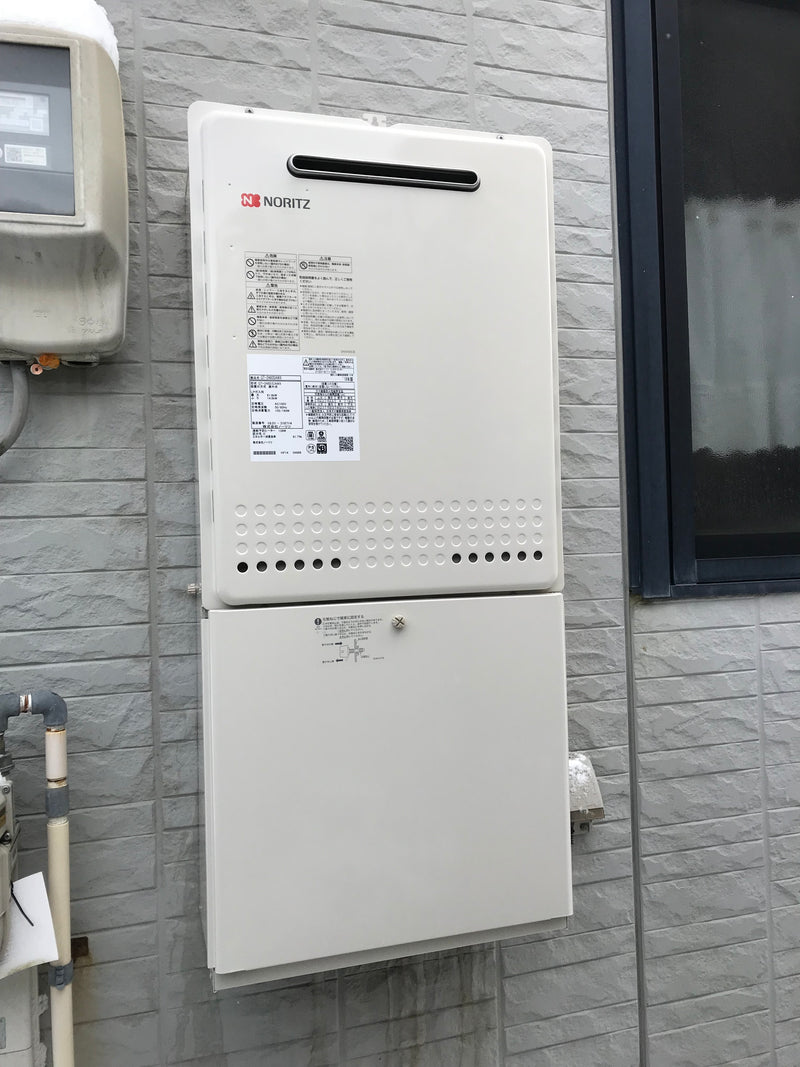 ガス給湯器 ビルトインガスコンロ交換工事　石川県金沢市　GT-2460SAWX-BL-set-LPG - After